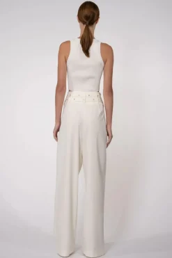 New - Eve Crop - White Crop Tops