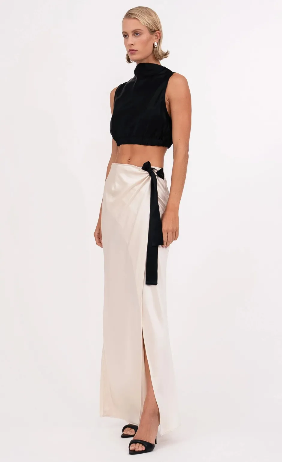 Online - Farah Skirt - Champagne Long Skirts