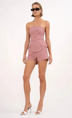 Online - Gia Short - Mauve Shorts