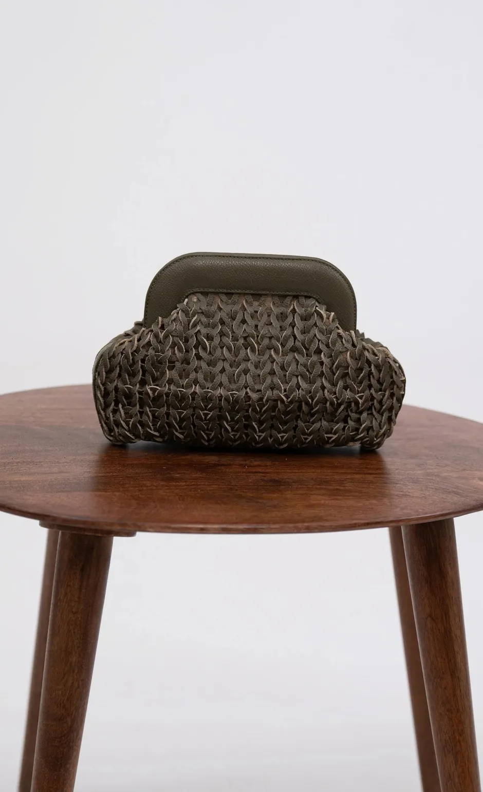 Fashion - Helena Mini Clutch - Army Handbags