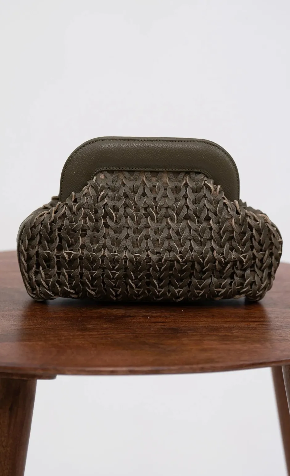 Fashion - Helena Mini Clutch - Army Handbags
