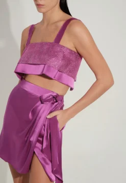 Hot - Kyla Skirt - Orchid Mini Skirts