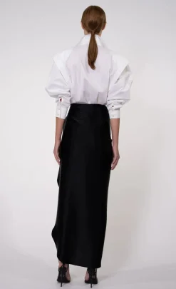Clearance - Kylie Skirt - Black Long Skirts