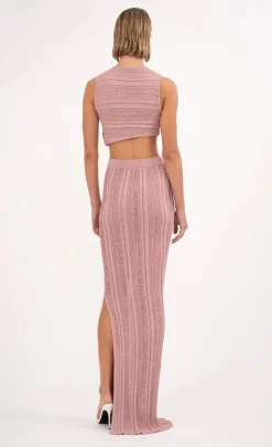 Best - Lilia Skirt - Mauve Long Skirts