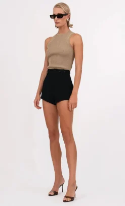 Fashion - Mia Tank - Army Crop Tops