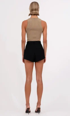 Fashion - Mia Tank - Army Crop Tops