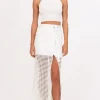 Hot - Tyra Skirt - White Long Skirts