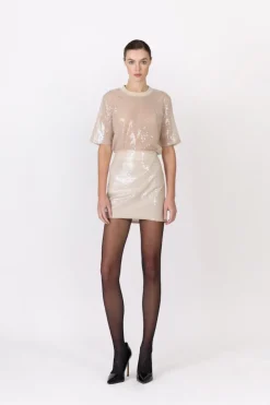 Clearance - Valerie Skirt - Blush Mini Skirts