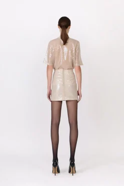 Clearance - Valerie Skirt - Blush Mini Skirts