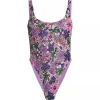 Outlet - Fia Hand Beaded One Piece - Lilac One Piece