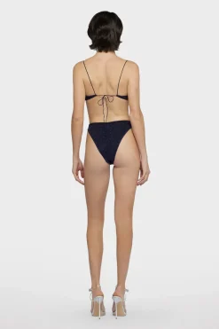 Online - Lumière Balconette 90s Set - Night Blue Bikini