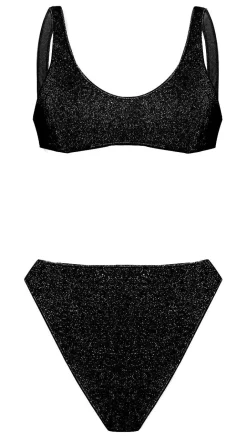 Outlet - Lumière Sporty 90s - Black Bikini