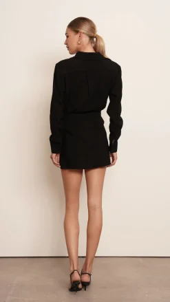 Discount - Andreina Dress - Black Mini Dresses | Dresses