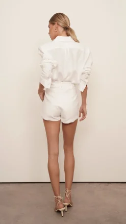 Sale - Cami Shorts - White Shorts