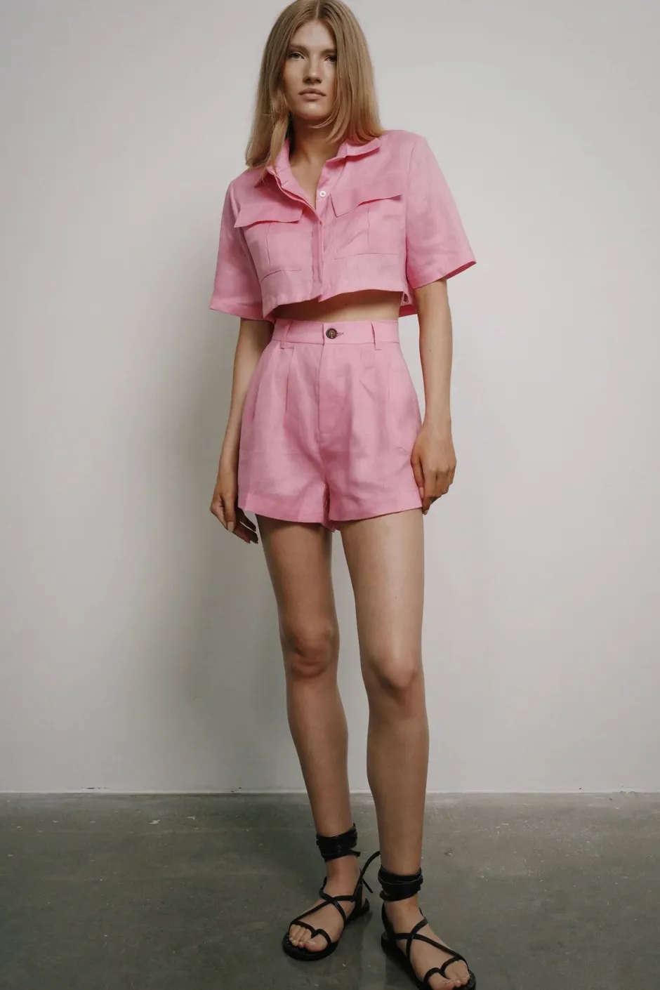 New - Eliza Shorts - Pink Shorts