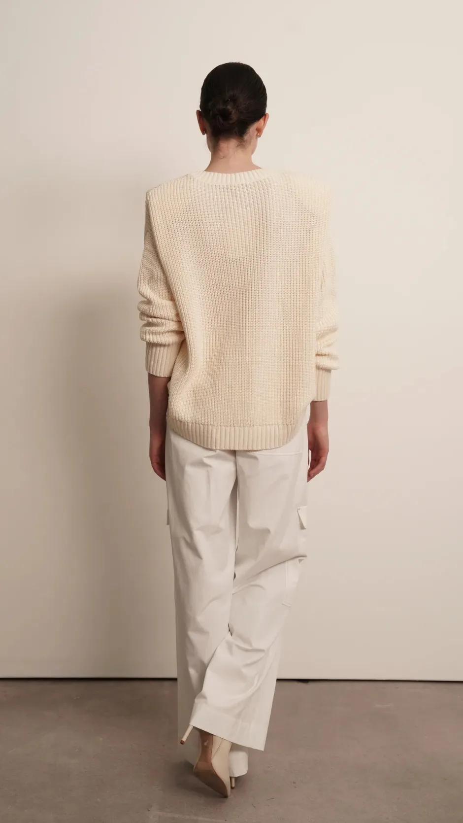 Outlet - Mia Sweater - Ivory Sweaters & Knits
