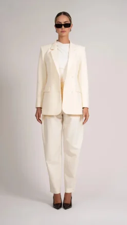Fashion - Monroe Blazer - Vanilla Blazers