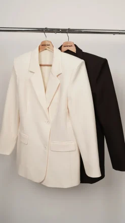 Fashion - Monroe Blazer - Vanilla Blazers