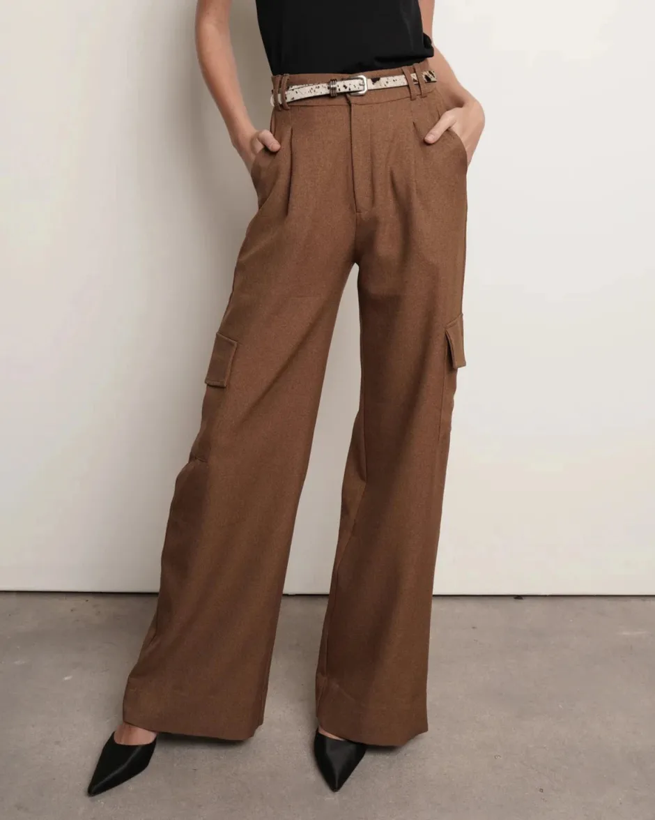 New - Piper Pant - Camel Pants