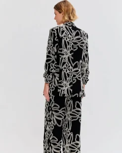 Sale - Asas Linen Blazer - Black Blazers
