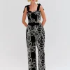 Hot - Asas Linen Pant - Black Pants