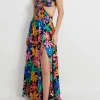 Online - Aster Halterneck Beach Dress - Black Neon Dresses | Long Dresses