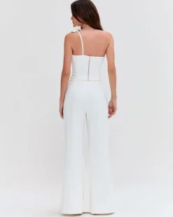 Online - Merian Knit Pant - Off White Pants