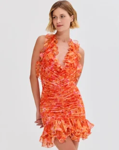 New - Myosotis Plunge Mini Dress - Yellow Mini Dresses | Dresses
