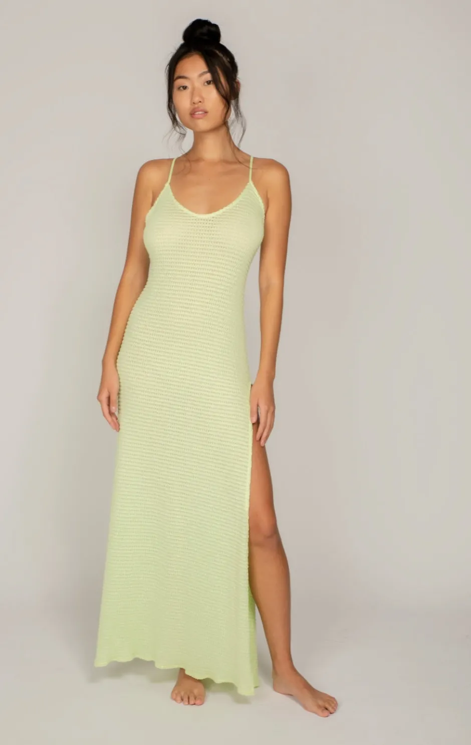 Best - Arya Dress - Citron Knit Dresses | Coverups