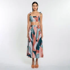 Discount - Esti Top - Riad Gardens Crop Tops