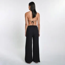 Sale - Joan Wrap Pants - Black Iris Coverups | Pants