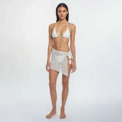 Sale - Soa Tie Side Skirt - Daisy Dream Coverups | Mini Skirts