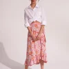 Online - Long Skirt Aude - Orange Ailes Long Skirts