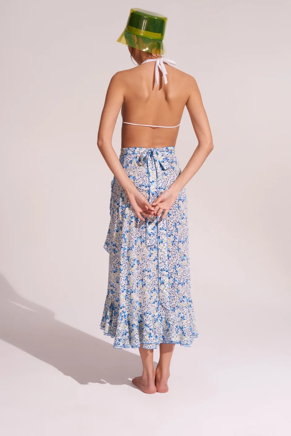 Hot - Long Skirt Aude - Blue Mini Jonquille Long Skirts