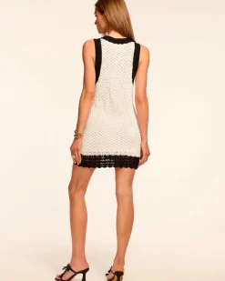 New - Chelsea Colorblock Knit Mini Dress - Ivory Colorblock Mini Dresses | Dresses