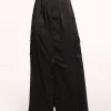 Best - Decker Belted Maxi Skirt - Black Long Skirts