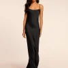 Outlet - Hansel Cowl Neck Sleeveless Gown - Navy Long Dresses | Dresses