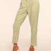 Best - Ingrid Cropped Pant - Mint Canvas Pants