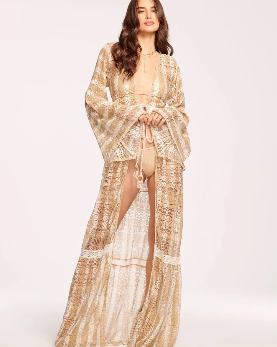 Outlet - Manu Dress - Dune/ Ivory Coverups