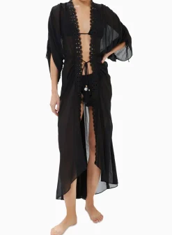 Online - Raelynn Coverup Maxi Dress - Black Coverups