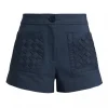 Best - Tamika Cotton Mini Short - Navy Shorts