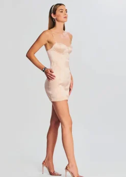 Fashion - Cosmo Dress - Dusty Peach Dresses | Mini Dresses