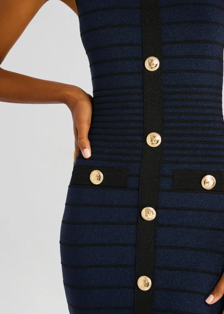 Online - Erin Dress - Navy/Black Dresses