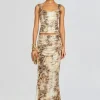 Discount - Lowis Top - Vintage Snake Animal Print