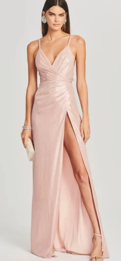 Clearance - Yesi Dress - Dusty Pink Dresses | Long Dresses