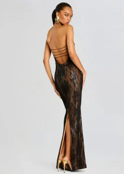 Clearance - Zaina Dress - Black Long Dresses | Dresses