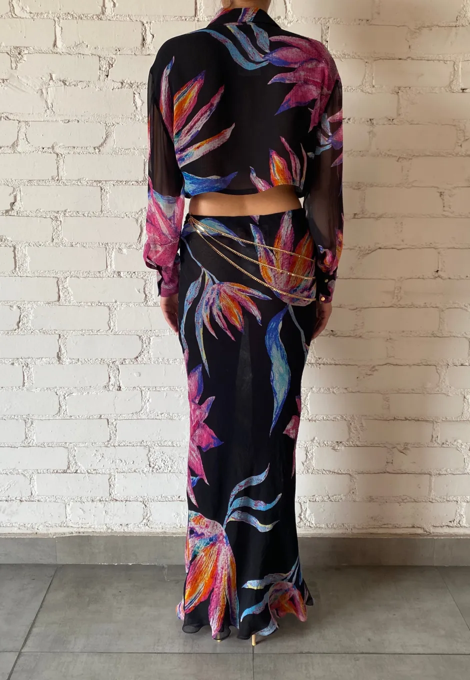 Sale - Margo Maxi Skirt - Black Long Skirts