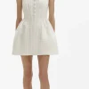 Best - Boucle Mini Dress - Cream Dresses | Mini Dresses