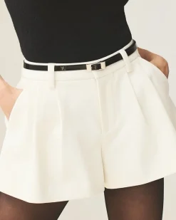 Best - Carol Short - Eggshell Shorts