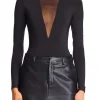 Hot - Jackie Mesh Bodysuit - Black Bodysuits